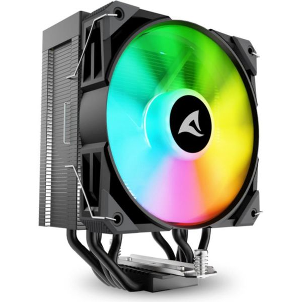 Raffreddatore Ad Aria Per Processore Sharkoon A50 Rgb 12 Cm Nero 1 Pezzo(I)-image