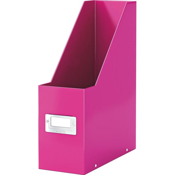 Cartella Per Riviste Leitz Click & Store Wow, A4, Cartone Rigido, Rosa-image