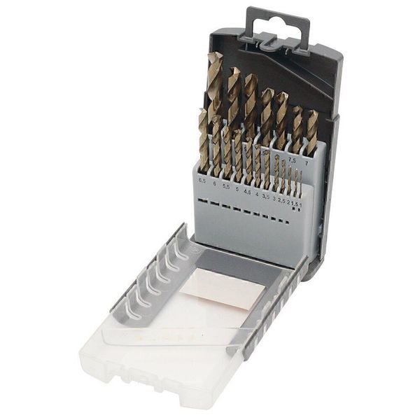 Kraftwerk Kra 13905 Set Di Punte Hsse-Co5, ø 1-13/0,5 Mm, 25 Pz.-image