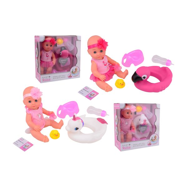 Bambola Pissing Baby Rose 30 Cm-image