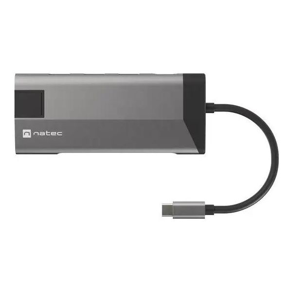 Natec Natec Fowler Plus Usb Tipo-C Nero, Grigio-image