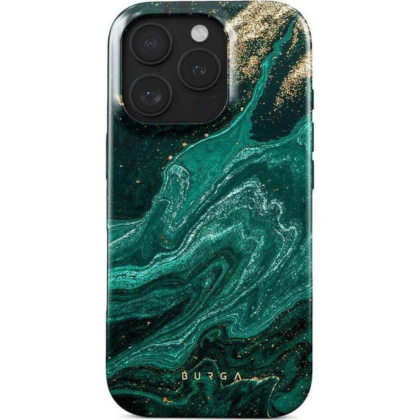 Custodia Per Iphone 16 Pro Max, Burga Emerald Pool Tough Magnetic, Multicolore Navy-image