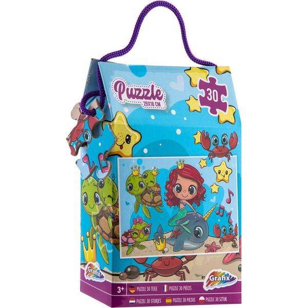 Puzzle 30 Pezzi 29X18 Cm Sirena-image