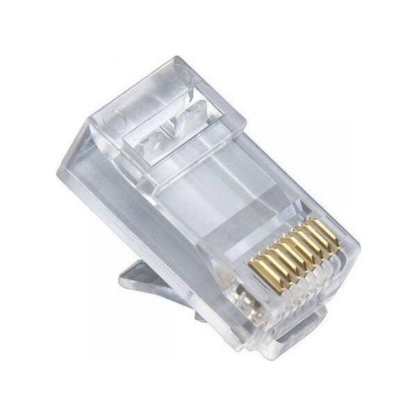 Xtendlan Utp RJ45 Cat5E Connettore, Filo, Rotondo, 50µ-image