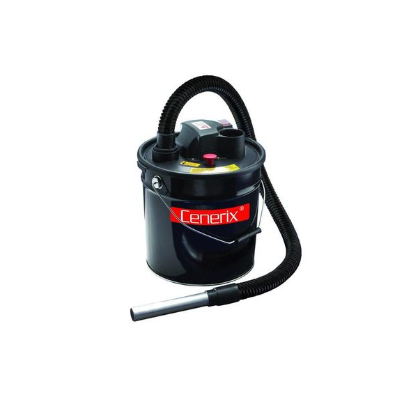 Aspiratore Elettrico Per Cenere 1200 W - 230 V, Contenitore Da 18 L - Ribimex PRCEN003-image