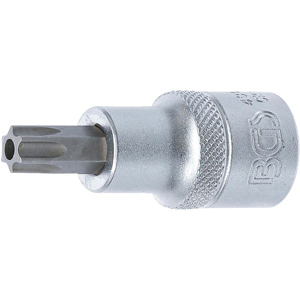 Bgs Bit Presa Quadra 12,5 Mm (1/2") Profilo A T (Per Torx) Con Foro T50 - 4328"-image