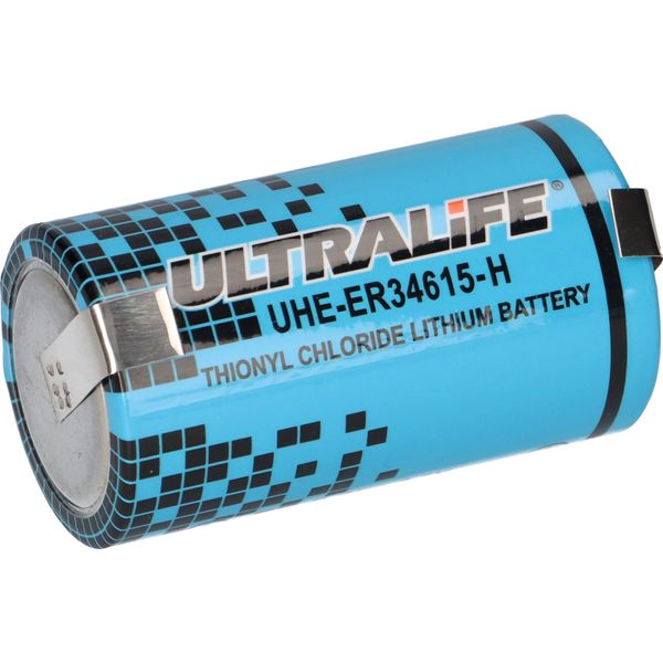 Ultralife UHE-ER34615 Cella A Bobina U Etichetta Di Saldatura - D Cella Rotonda Litio Cloruro Di Tionile 3,6V 19000Mah-image