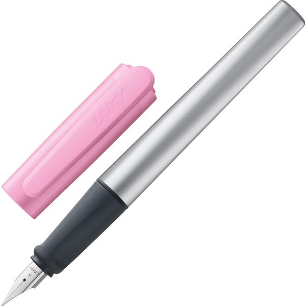 Lamy Nexx Edizione Speciale Stilografica A Cartuccia Rosa/Argento M (Media)-image