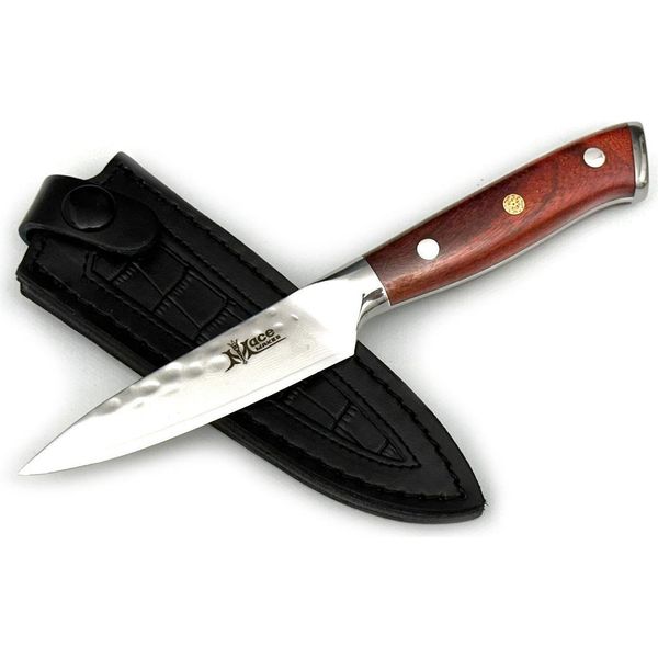 Macemaker Hailstorm Paring Coltello Da Cucina Sanmai Damascus-image
