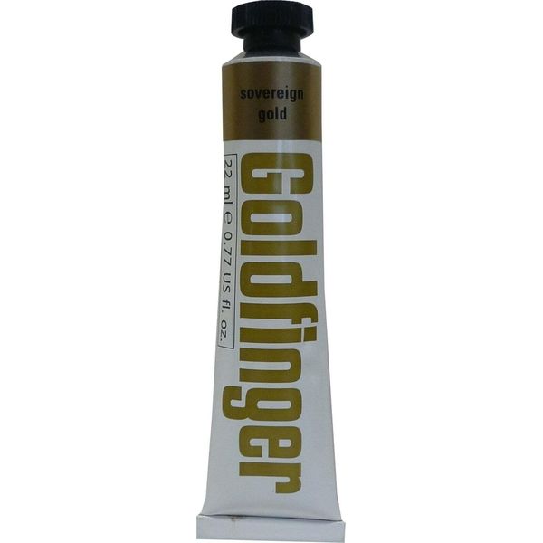 Daler Rowney Goldfinger Paint 22 Ml Sovereign Gold-image