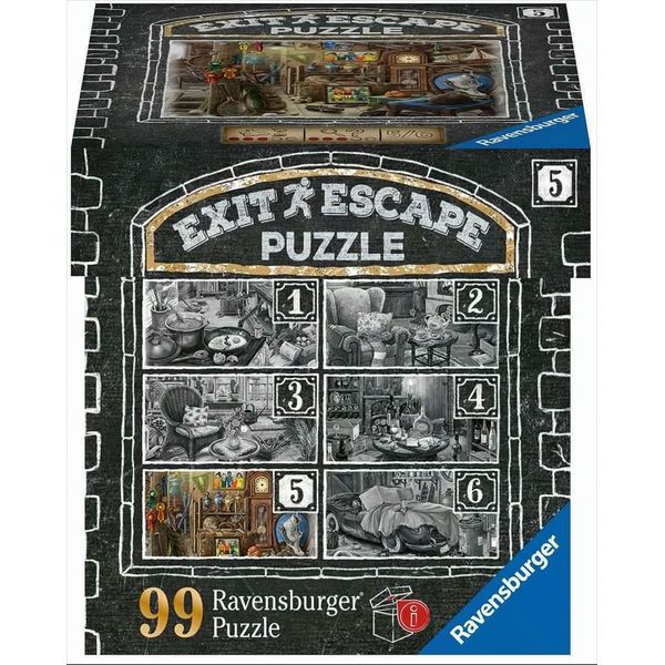 Puzzle Ravensburger Exit 99T. Nella Soffitta Del Maniero-image