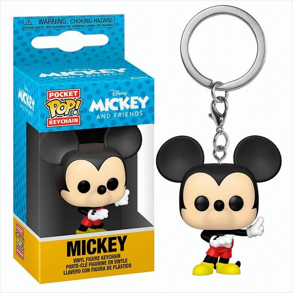 Funko Pop Portachiavi Tascabile In Vinile - Disney Classics Mickey - 4 Cm-image
