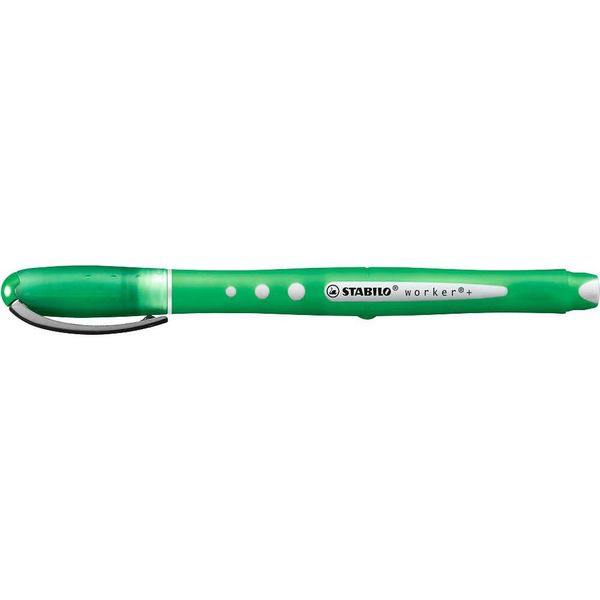 Stabilo® 2019/36 Rollerball - Worker+ Colorato - Medio - Penna Singola - Verde-image
