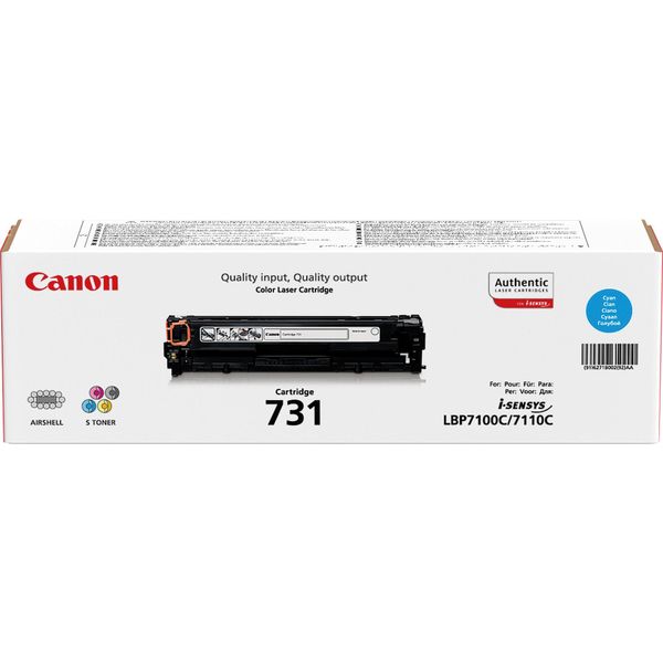 Canon Toner 731C - Cyan - KapazitäT: 1.500 Seiten (6271B002)-image