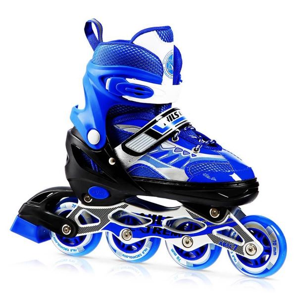 Pattini A Rotelle Per Bambini Nils Extreme Nj 1828 A Blu L(39-42)-image