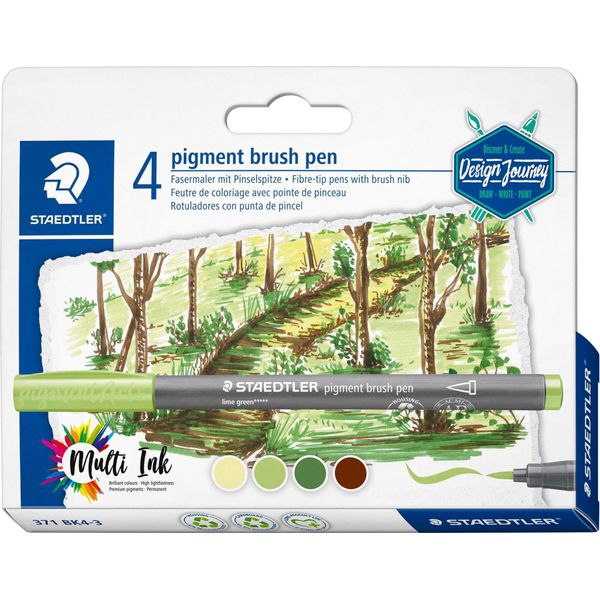 Staedtler "Design Journey"" Set Di Colori Della Foresta 4 Pezzi Al Dettaglio"-image
