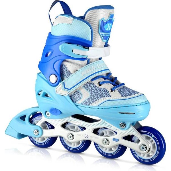 Na14198 Blu E Marina Taglia. L (39-42) Pattini In Linea Nils Extreme-image