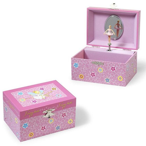 Simply For Kids Houten Juwelendoosje Met Muziek En Ballerina-image