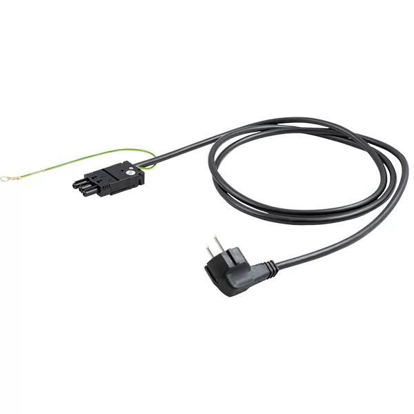 Cavo Per Apparecchi Bachmann CEE7/7, Collegamento A Terra GST18, Nero, 3 M-image