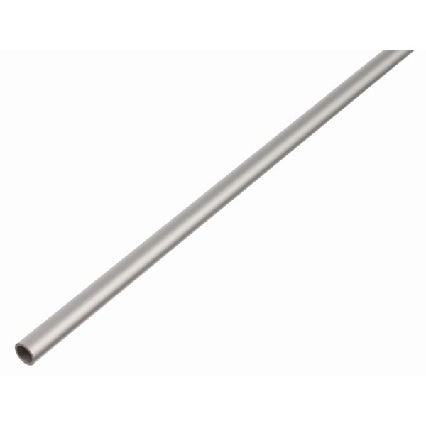 Alberts 473464 Tubo Rotondo, Alluminio, Anodizzato Argento, 1000 X 20 X 1 Mm-image