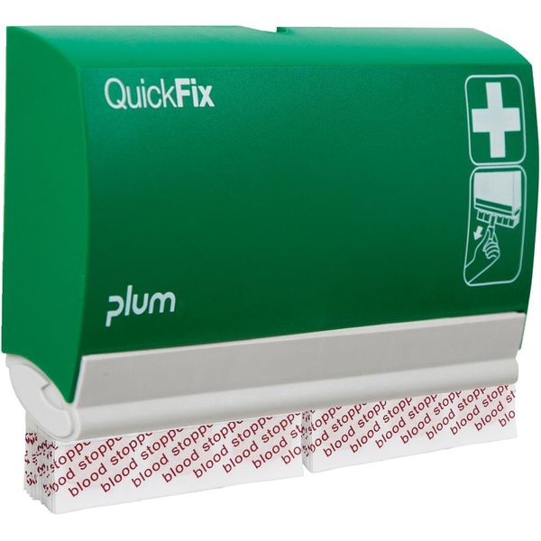 Distributore Di Gesso Quickfix 4 L232,5Xh133,5Xd33Ca.Mm Verde Plum-image