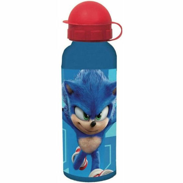 Sega Sonic The Hedgehog Butelka Aluminiowa 520Ml - Premium Wodna Butelka-image