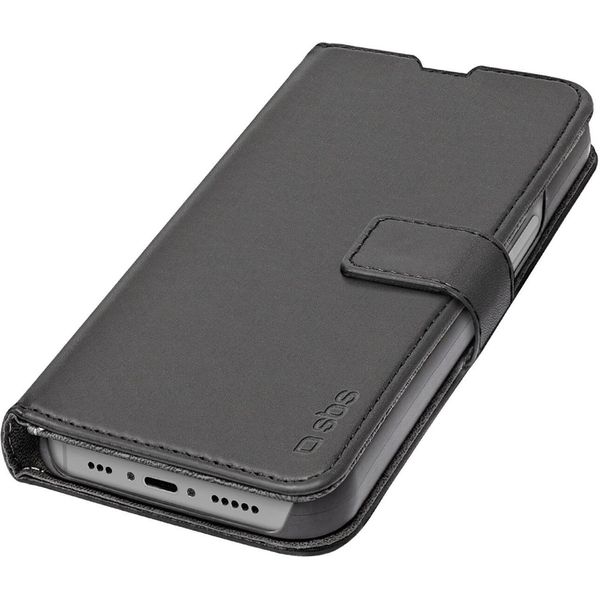 Sbs TEBKWALIP1561K, Custodia A Portafoglio, Apple, Iphone 15, 15,5 Cm (6,1"), Nero"-image