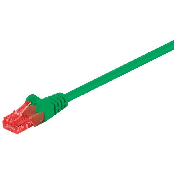 Goobay 95592 Cavo Patch Cat 6, U/Utp, Verde, 1,5 M - Miscela Di Rame Cca-image