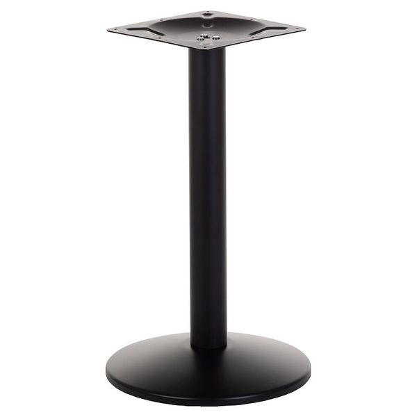 Base Per Tavolo In Metallo SH-4003-1, Per Ufficio, Hotel, Ristorante, Diametro 42,5 Cm, Altezza 72,5 Cm, Nero-image