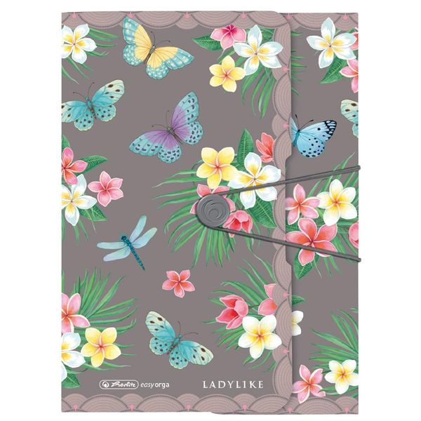 Herlitz 300001529 Herlitz Ladylike "Butterflies"", A4, Pellicola Pp"-image
