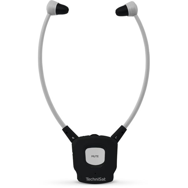 Technisat Stereoman Isi 3 - Cuffie (Cuffie Stereo Senza Fili Con Batteria Ricaricabile, Senza Trasmettitore, Adatte Solo A Stereoman Isi 3) Nero-image
