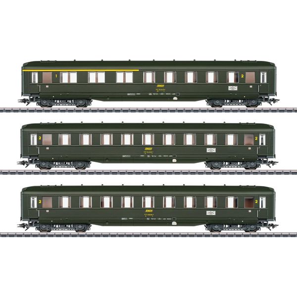 MäRklin H0 43230 Set Di Carrozze Passeggeri, Sncf, Ep. Iv Set Di Carrozze Per Locomotiva Surprise 2024-image