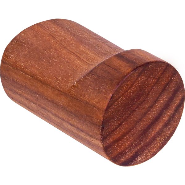 Quvio KleiderbüGel - Ganci Per Abiti - Ganci Per Abiti - Ganci Da Parete - Ganci Per Abiti - Ganci Da Parete - Ganci Per Bad, Flur Oder KüChe - Holz - Dunkelbraun-image
