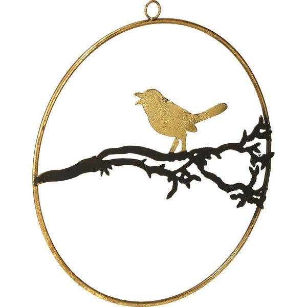 Uccello Da Appendere Per Finestre E Pareti, Anello Decorativo Autunnale-image