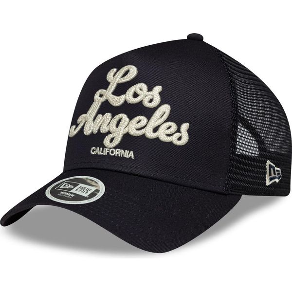 Cappellino Trucker New Era Damen A-Frame - Chainstich Los Angeles-image