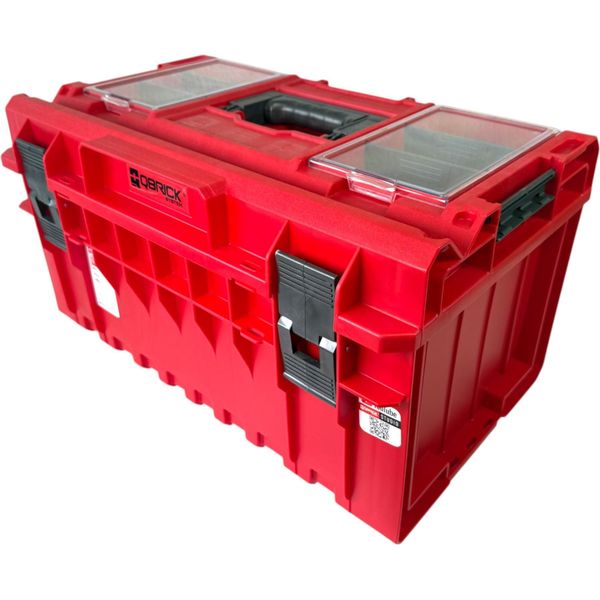 Qbrick System One 350 2.0 Profi Red Ultra Hd Valigia Portautensili Personalizzata Organizzatore Modulare 585 X 385 X 320 Mm 38 L Impilabile IP66-image