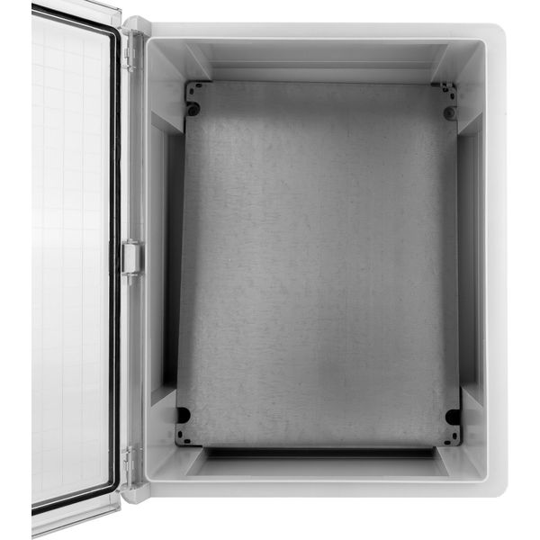 Armadio Vuoto Con Porta Trasparente 400X500X180Mm Quadro Elettrico Quadro Di Distribuzione Esterno IP65 IK10 Tp Electric-image