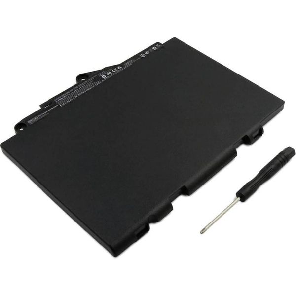 Avizar, Batteria Li-Polymer 11.4V 3700Mah Per Hp Elitebook 725 G3 / 820 G3 Laptop, Nero-image