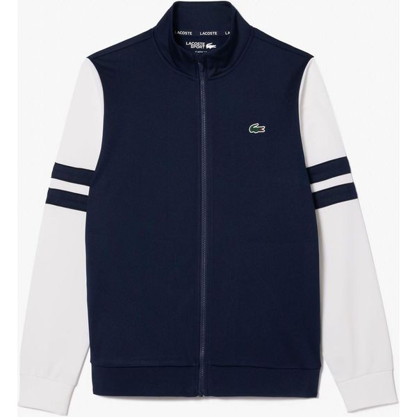 Lacoste - Giacca Da Tuta Elasticizzata Da Uomo GT5321 (Xs) (Navy/Bianco)-image