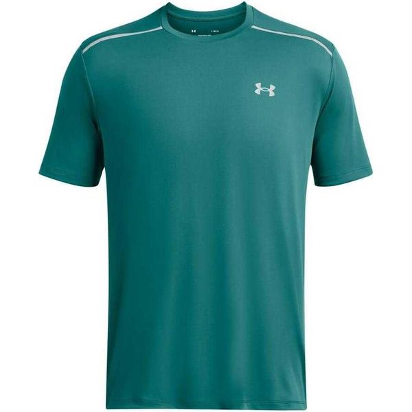 Under Armour - Maglietta "Tech"" Riflettente Da Uomo GT7364 (Xl) (Verde Scuro)"-image