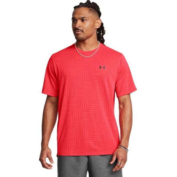 Under Armour - T-Shirt "Tech Geotessa"" Da Uomo GT4634 (M) (Rosso)"-image