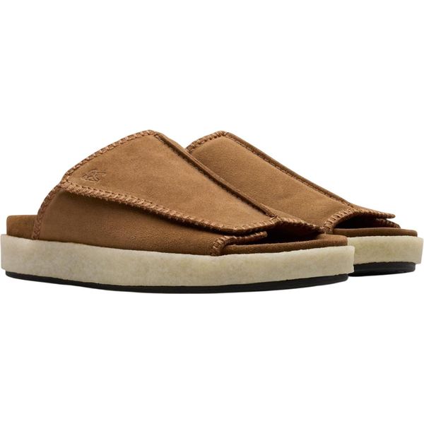 Clarks Originals - Sandalo Da Bagno "Overleigh"" Per Uomo/Donna Unisex, In Pelle Scamosciata GT7840 (41,5 Eu) (Marrone)"-image