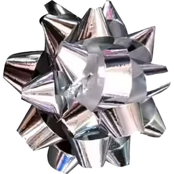 Papillon Tinta Unita SG36242 (Taglia Unica) (Argento)-image