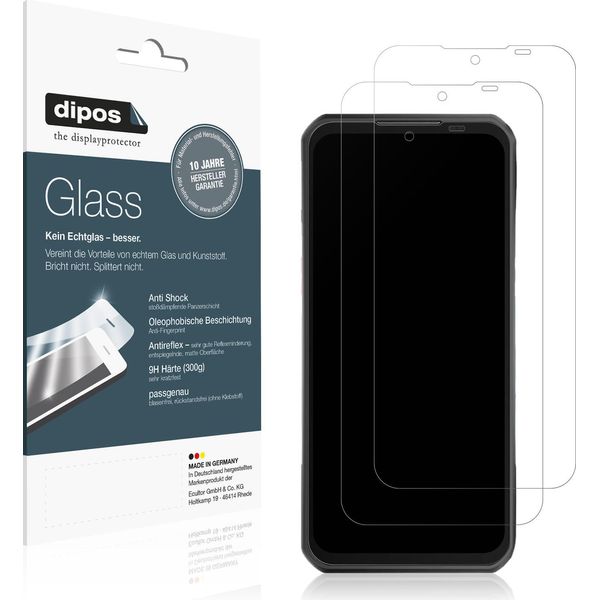 2X Pellicola Protettiva Per Oukitel WP55 Protezione Opaco Vetro Flessibile 9H Dipos-image