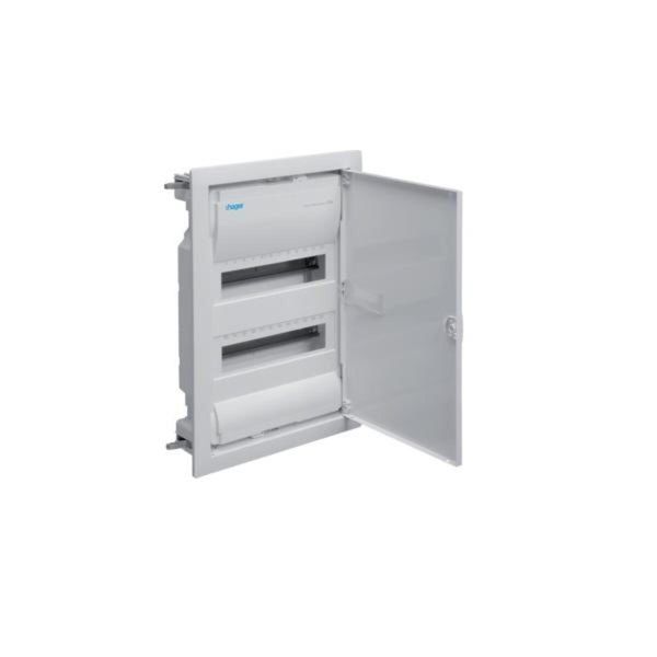 Hager Piccolo Quadro Di Distribuzione Hw Con Porta 2X12Te Kst IP30-image