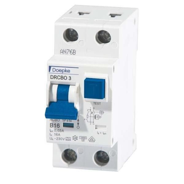 Doepke Drcbo 3 B16/0,0 DRCBO3B16/0,03/1N-A Fi/Ls-Combinazione / Rcbo DRCBO3B16/0,03/1N-A (DRCBO3B16/0,03/1N-A)-image