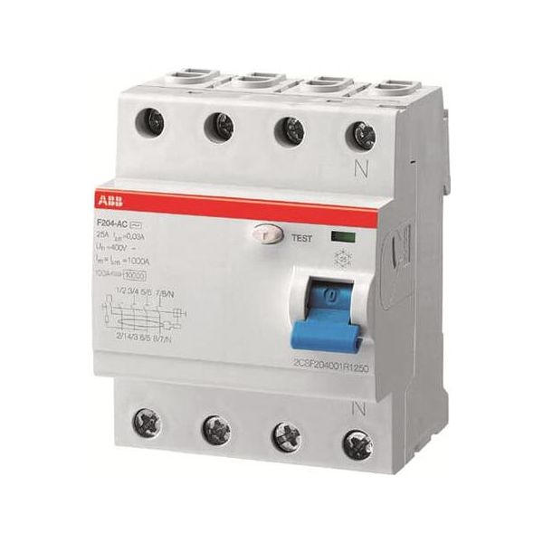 Abb STOTZ-KONTAKT Abb 2CSF204101R3250 Stromunterbrecher Residual-Current Device (2CSF204101R3250)-image