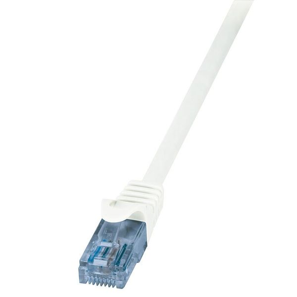 Logilink Professional CP3081U Cavo Patch Logilink Econline, Cat. 6A, U/Utp, 7,5 M, Bianco-image