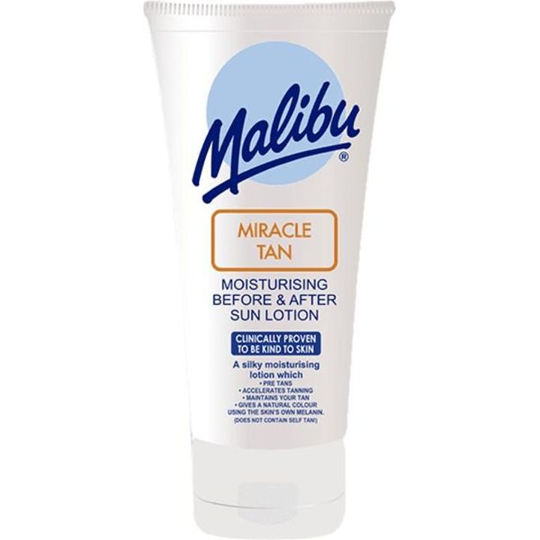 Malibu Miracle Tan Balsamo Idratante Prima E Dopo L'abbronzatura Di 150 Ml-image