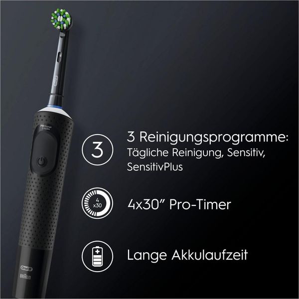 Oral-B Vitality Pro D103 Duo Nero/Viola Lilla-image